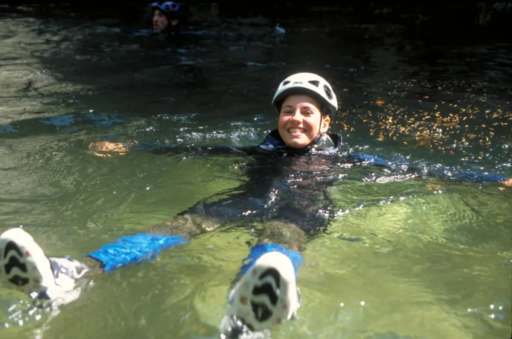 Canyoning 1 canyoning in the Alps