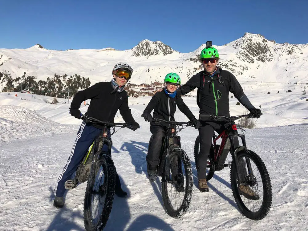 VTT sur neige 1 VTT sur neige
