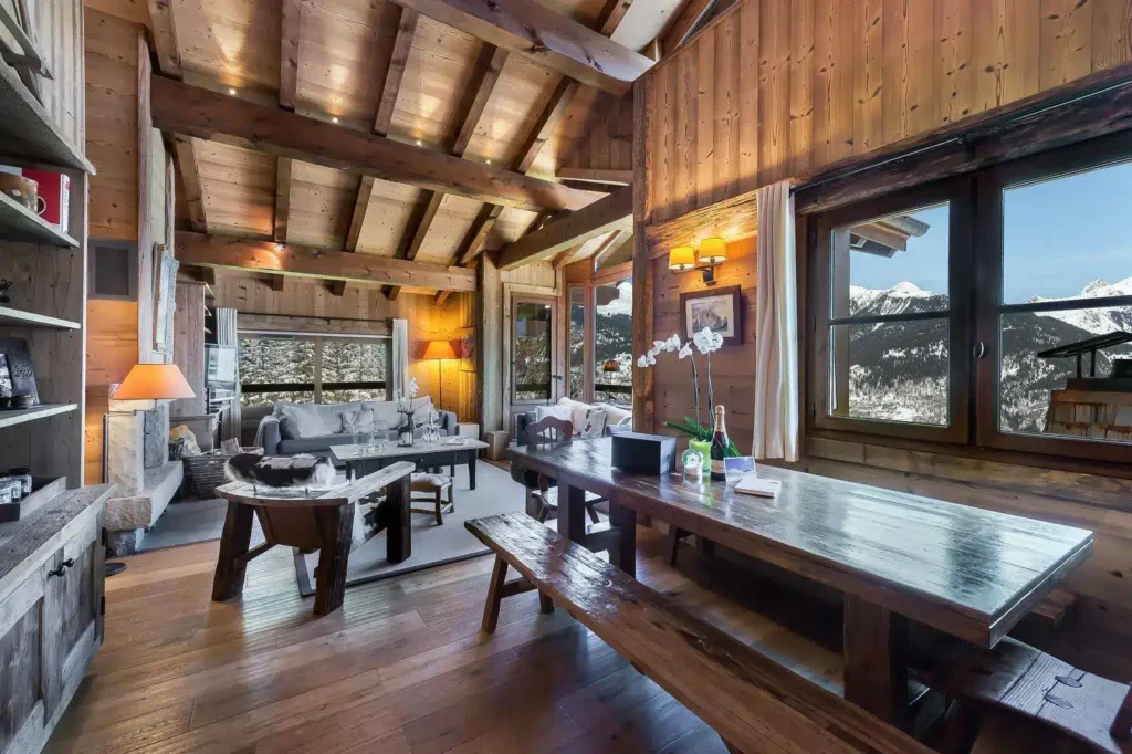 location chalet luxe courchevel