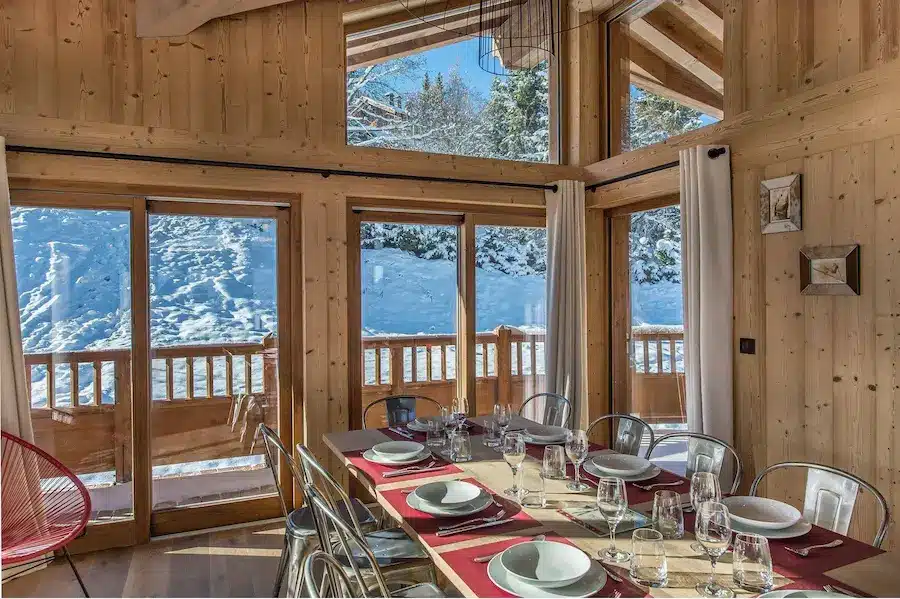 chalet courchevel luxe