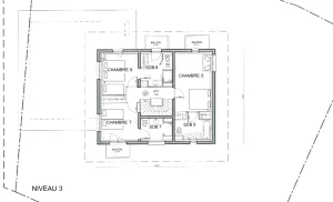 Chalet du Bois Melay_plan niveau 3