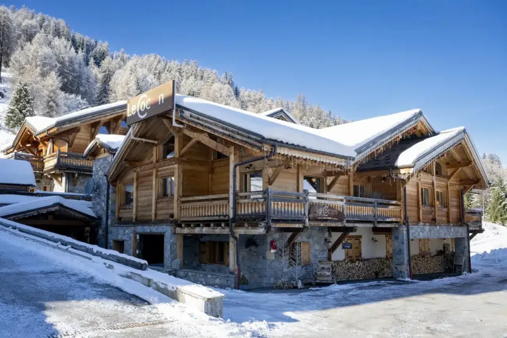 ski chalet la plagne