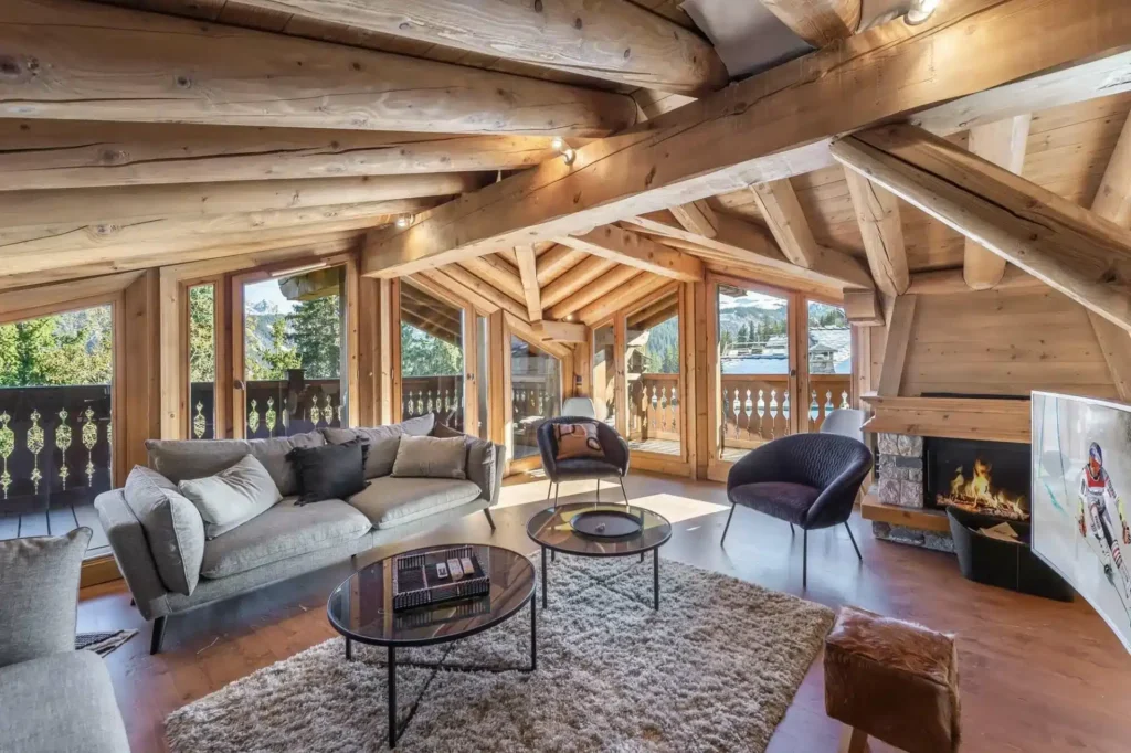 location chalet luxe courchevel