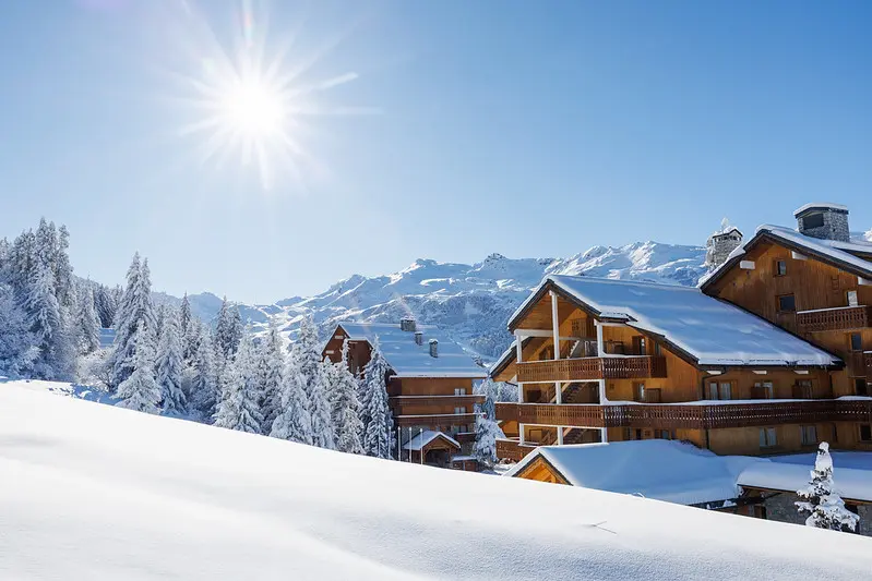 meribel en hiver