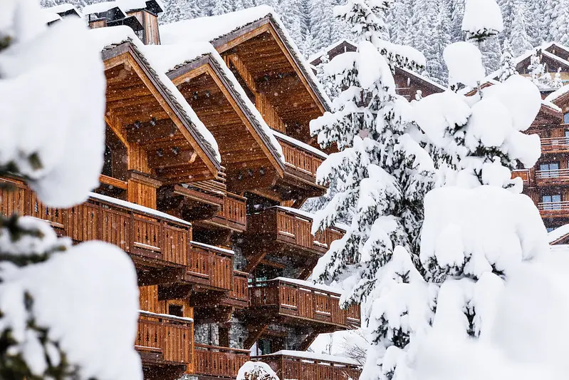 Méribel en hiver : une station de charme 4 chalets meribel