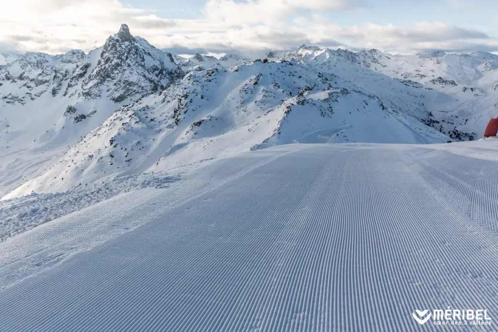 first track ski meribel