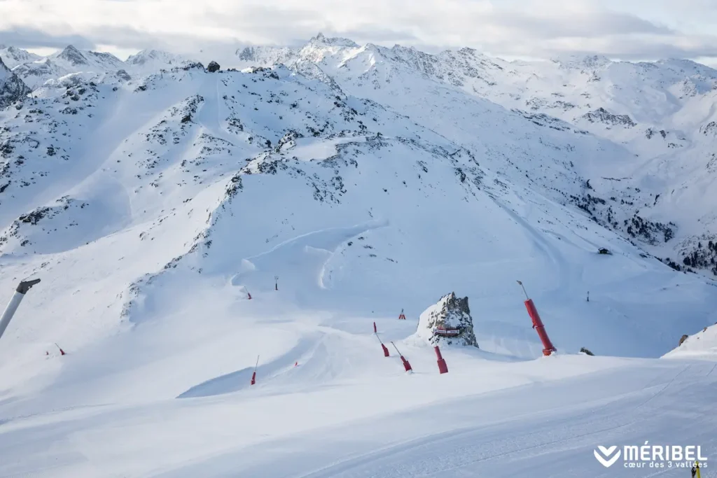 First track 4 ski in meribel