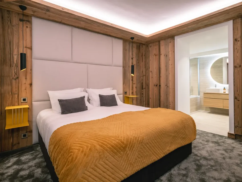 Chalet piscine : notre guide des plus beaux chalets dans les Alpes 8 chalet musillon chalet luxe Chambre 4