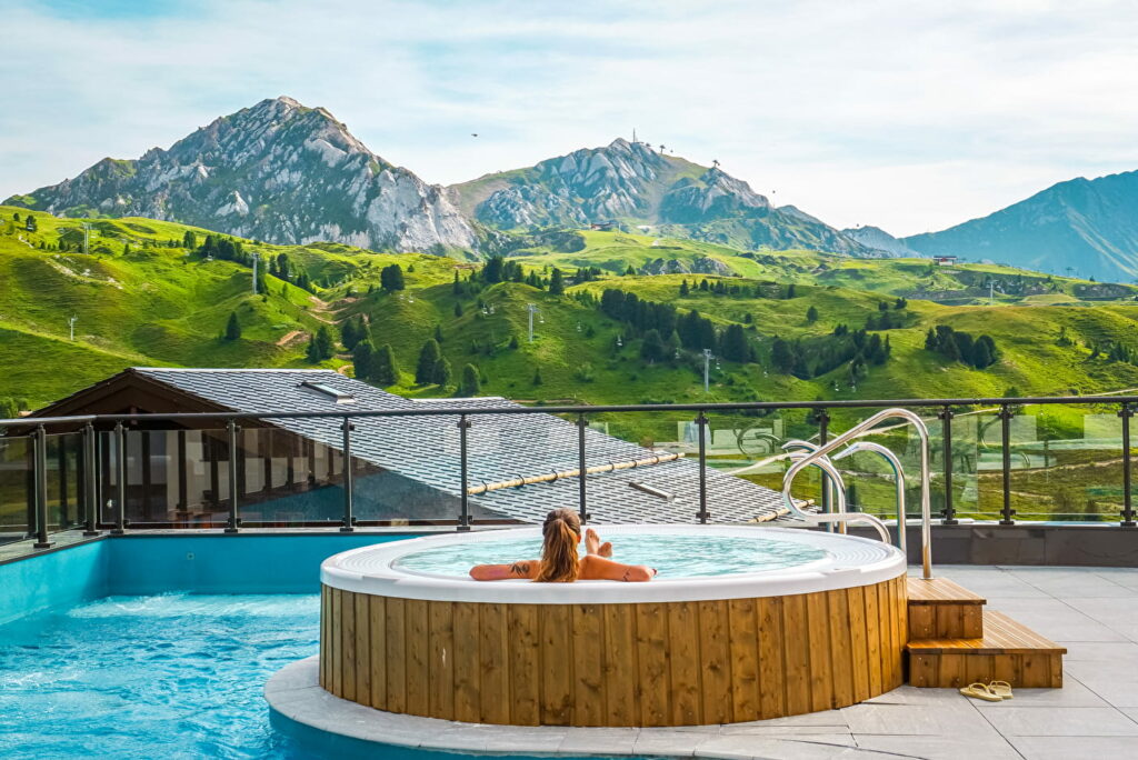SPA in the Alps 1 Belle Plagne summer spa