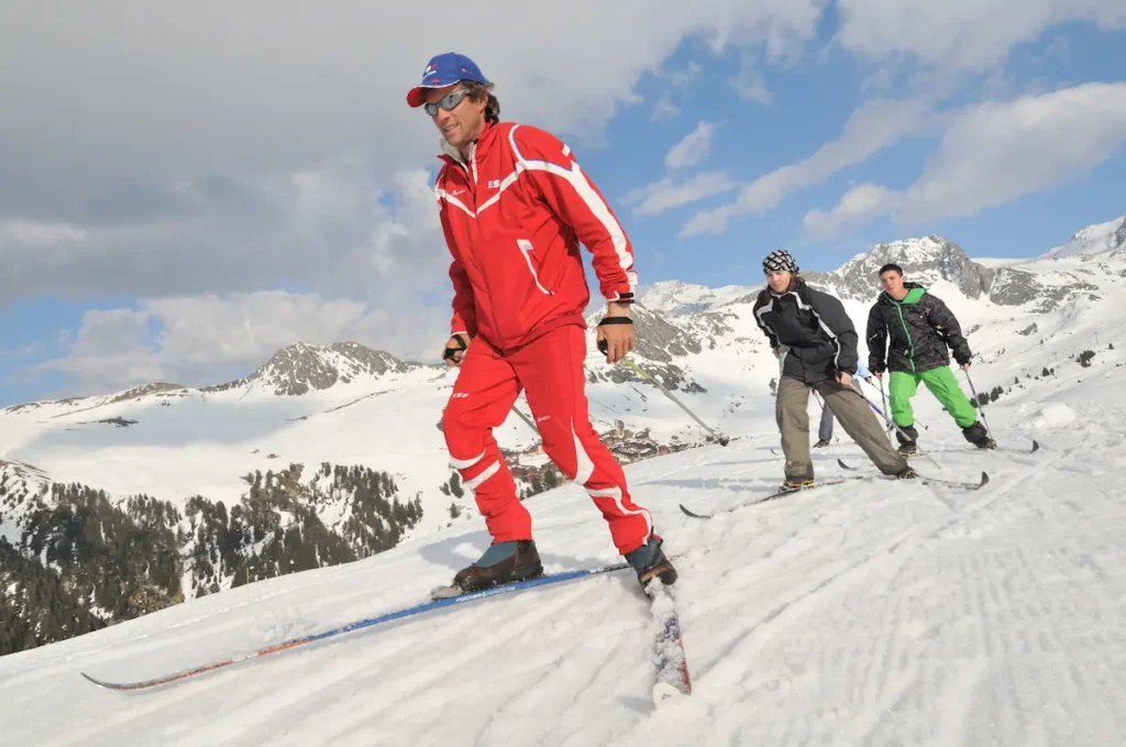 Cross-country skiing 4 La Plagne Nordic cross-country skiing adventure