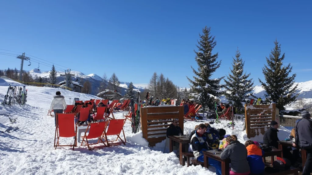 Les Arcs in winter 3 après-ski aux arcs en hiver