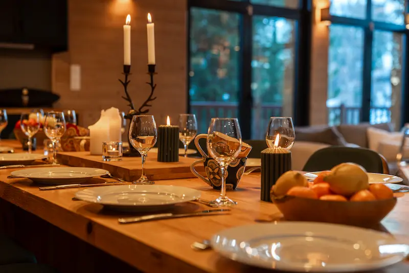 catered chalet rental