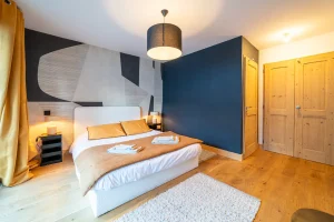 Apartment mont blanc view_ski in ski out rental la plagne