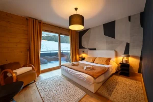 Apartment mont blanc view_ski in ski out rental paradiski