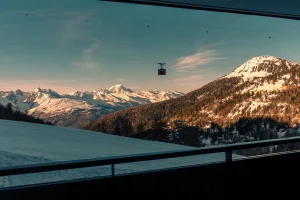 Appartement vue mont blanc la plagne paradiski