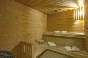 chalet with spa