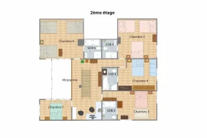 plan 2ème étage