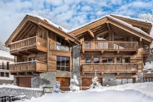 appartement alpin vue extérieure