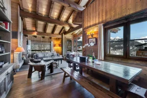 location chalet luxe courchevel