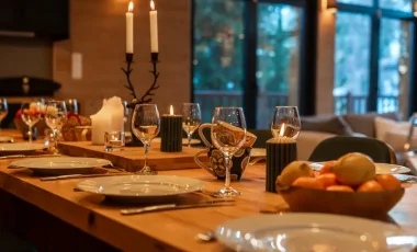 catered chalet rental