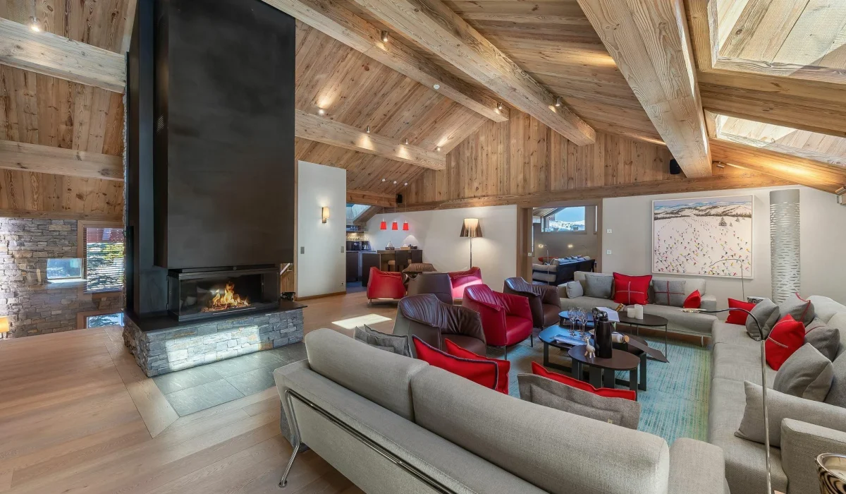 location chalet meribel luxe