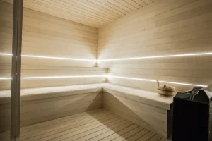 chalet rental with sauna