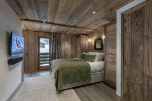 location chalet meribel chambre double