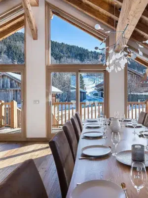 location chalet luxe alpes