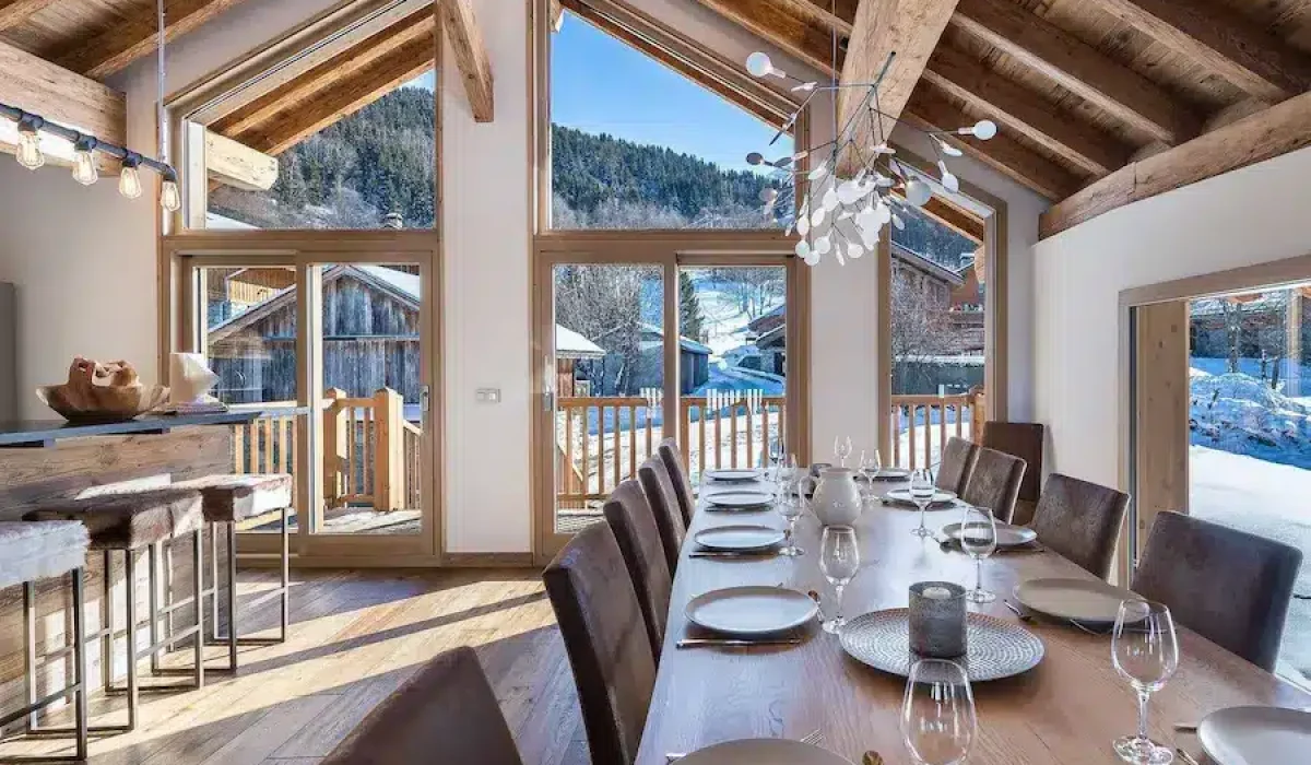 location chalet luxe alpes