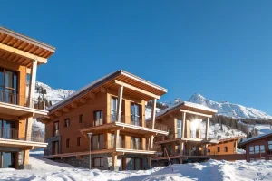 location chalet luxe arcs