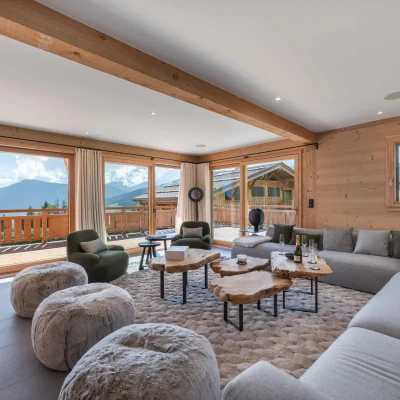 location chalet combloux Megeve