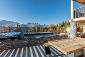 chalet piscine