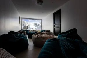 chalet avec home cinema