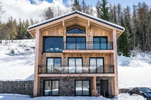 location chalet design alpes
