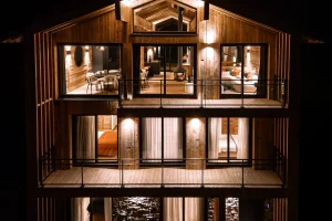 location chalet luxe la plagne