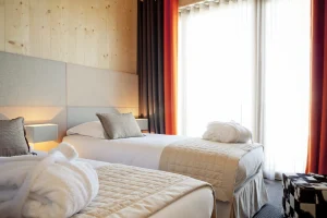 luxury ski in out chalet rental