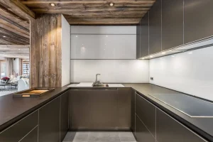 appartement alpin cuisine équipée