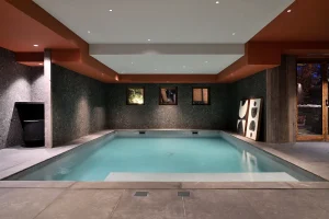 location chalet piscine chauffée meribel