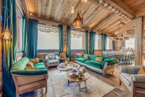 15 people chalet la plagne