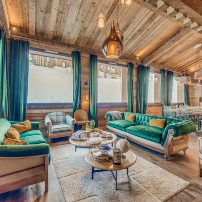 15 people chalet la plagne