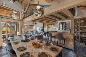 location chalet meribel proche pistes