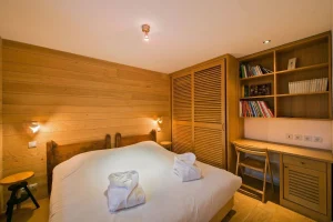 location chalet meribel - chambre