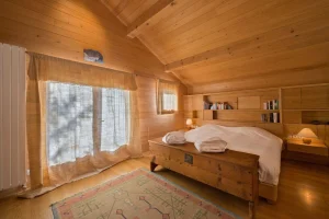 location chalet meribel - chambre de maitre