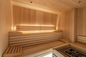 chalet rental Courchevel with sauna