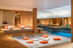 pool chalet rental Courchevel