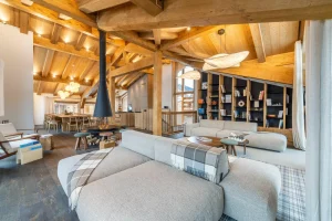 high-end chalet rental Courchevel