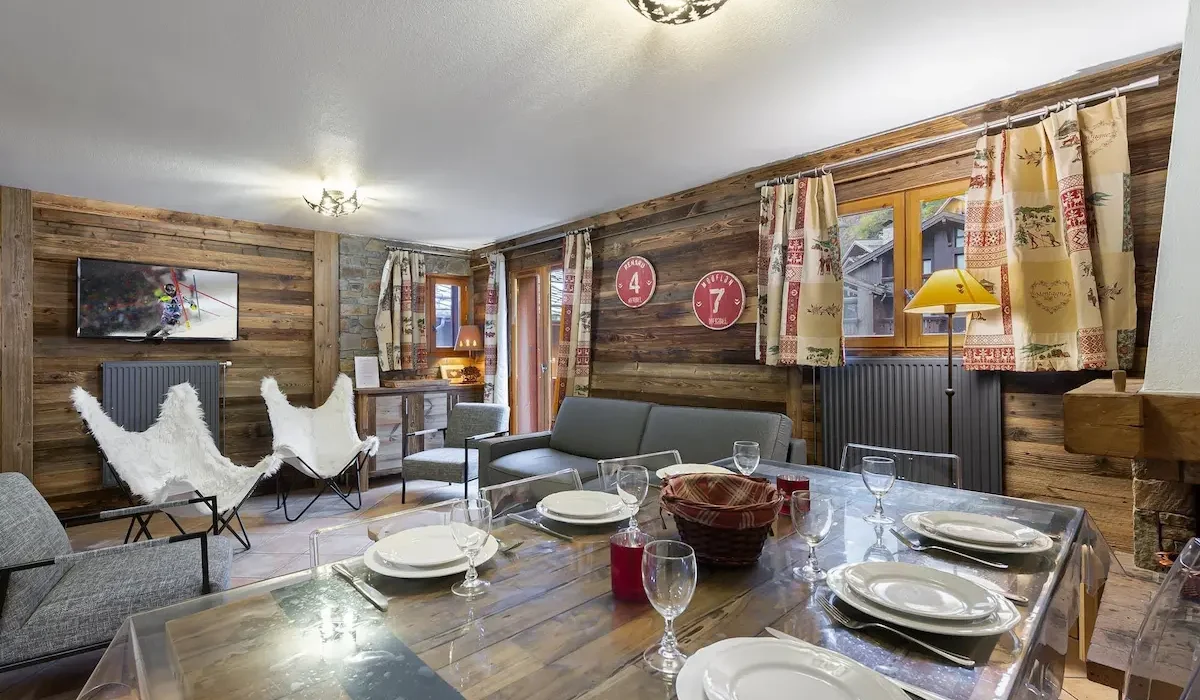 location chalet meribel