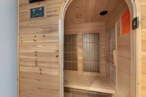 chalet avec sauna