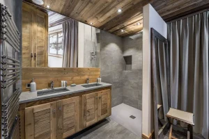 apartment alpin meribel - shower room