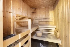 chalet avec sauna
